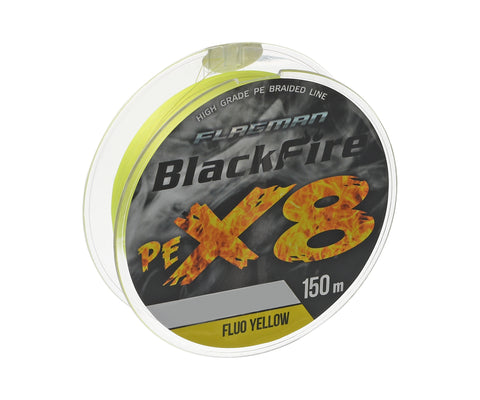Flagman Blackfire PE X8 150m Fluoreszierendes Gelb #0.6
