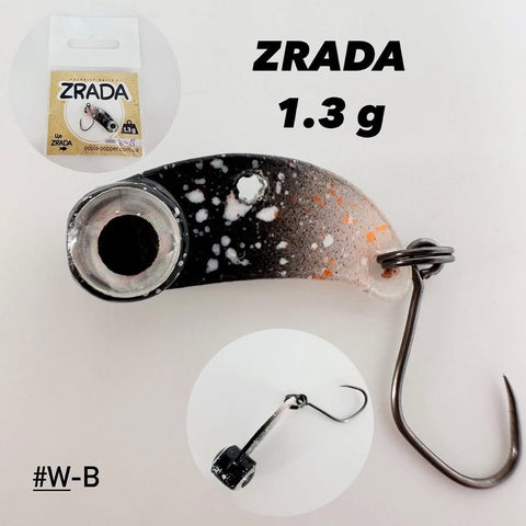 Zrada 1,3g Schwarz/Weiß