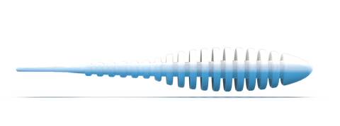 Troutbite Lucky Leech 55mm Blau/Weiß