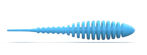 Troutbite Lucky Leech 65mm Babyblau