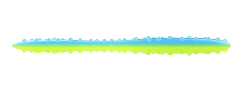 Troutbite Lumpy Leech 70mm Babyblau/Chatreuse