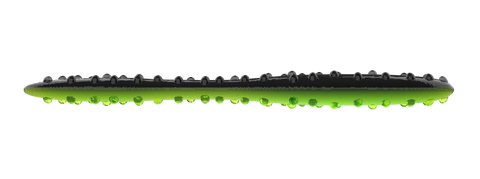 Troutbite Lumpy Leech 70mm Schwarz/Chareuse