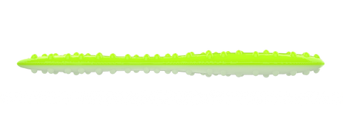 Troutbite Lumpy Leech 70mm Weiß/Chatreuse