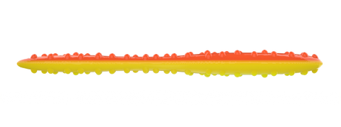 Troutbite Lumpy Leech 70mm Orange/Gelb