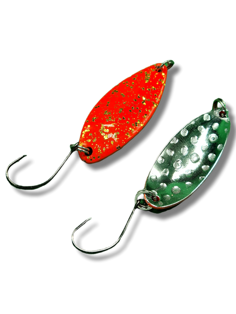 Bruma 4,5 gramm Orange Glitzer/Silber UV