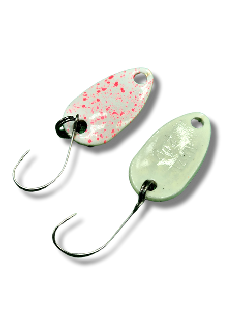 Intra 2 gramm Weiß,Pink gesprenkelt/ Weiß UV/GLOW