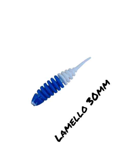 Trout Rocker Lamello 30mm Blau/Weiß