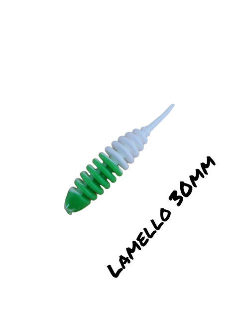 Trout Rocker Lamello 30mm Grün/Weiß