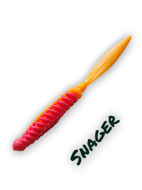 Trout Rocker Snager 65mm Bubblegum/Gelb