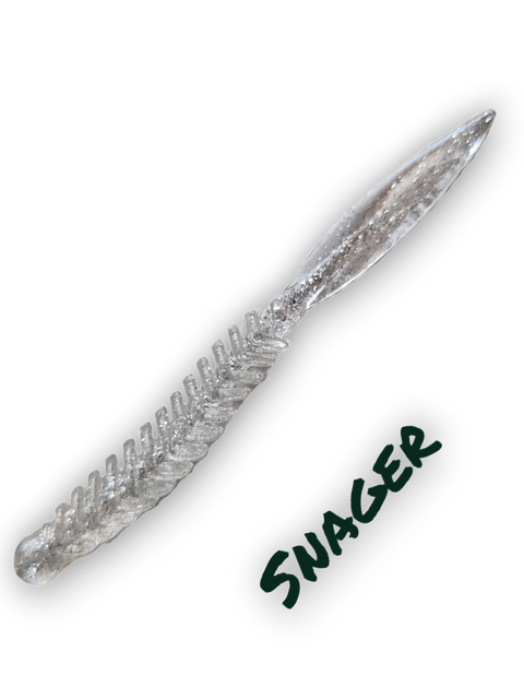 Trout Rocker Snager 65mm silber Glitzer