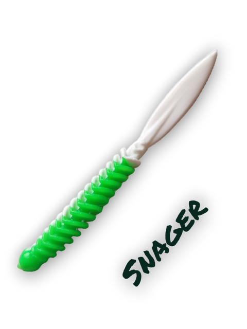 Trout Rocker Snager 65mm Grün/Weiß