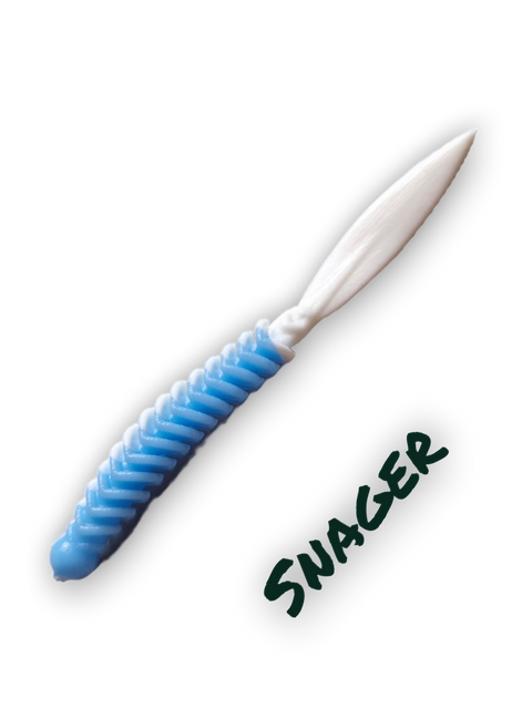 Trout Rocker Snager 65mm Babyblau/Weiß