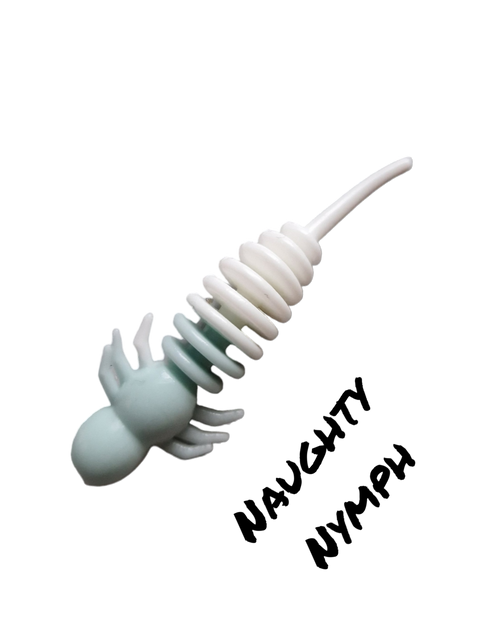 Naugthy Nymph Babyblau/Weiß