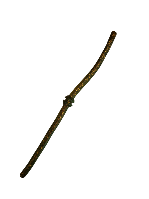 Trout Rocker Noodle 90mm Motoroil Grün mit Glitzer Fishingman Dennis Edition