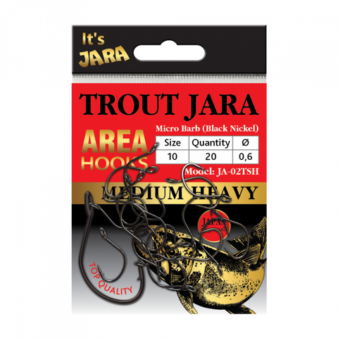 Trout Jara Area Hooks JA-02TSH #10