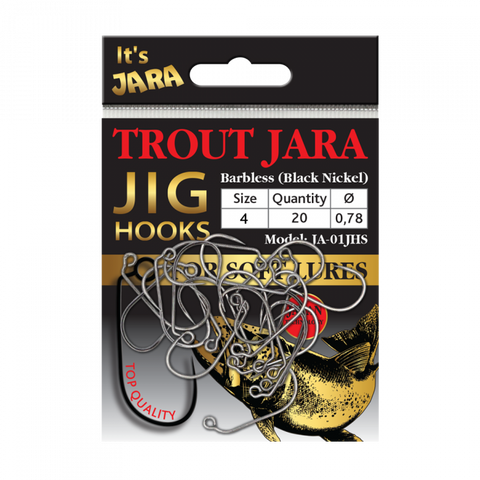 Trout Jara Jig Hooks JA-01JHS #4
