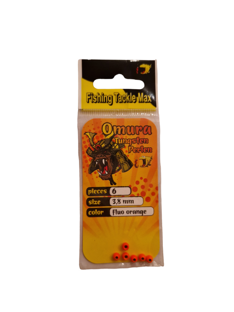 FTM Omura Tungsten Perlen 3,8mm