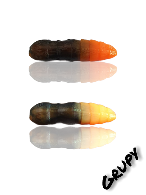 Trout Rocker Grupy 30mm Schwarz/ Orange Fluo