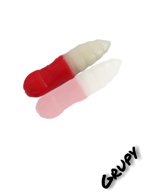 Trout Rocker Grupy 30mm Rot/Weiß