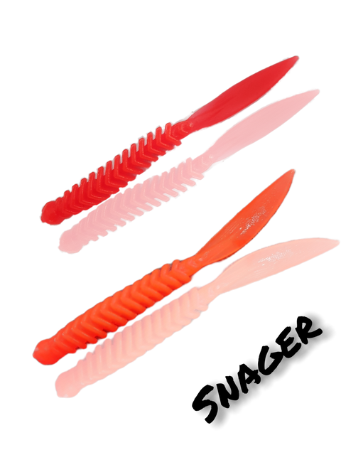 Trout Rocker Snager 65mm Rot Fluo