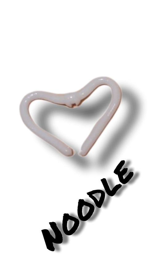 Trout Rocker Noodle 90mm Weiß