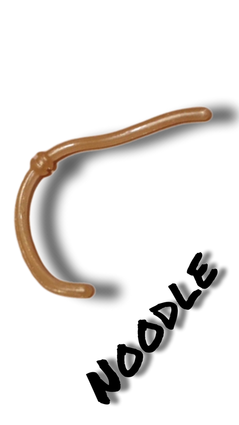 Trout Rocker Noodle 90mm Sunnygold