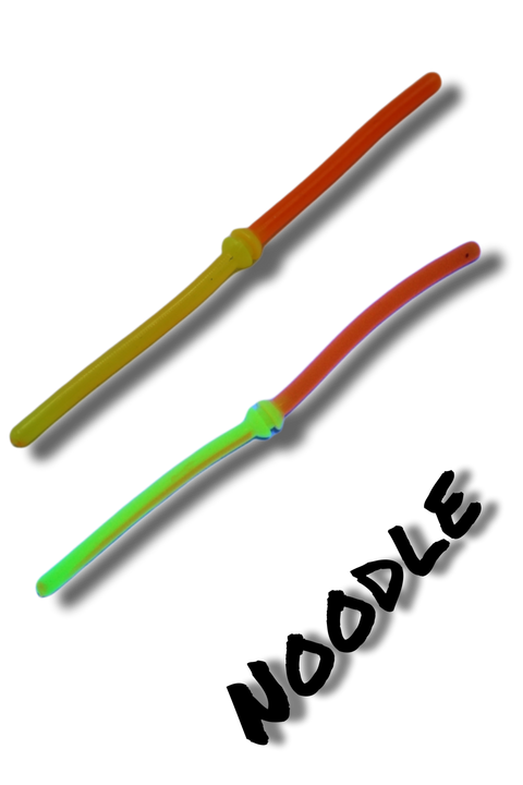 Trout Rocker Noodle 90mm Gelb/Orange Fluo