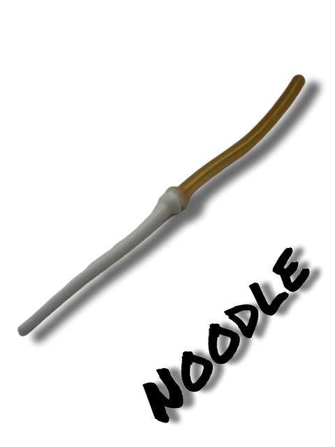 Trout Rocker Noodle 90mm Weiß/Gold