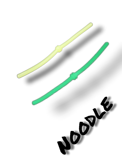 Trout Rocker Noodle 90mm Radioaktive Glow