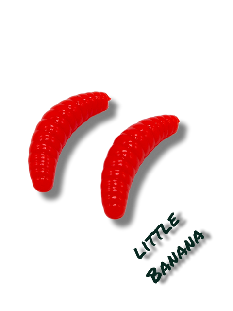 little Banana 25mm Rot Fluo