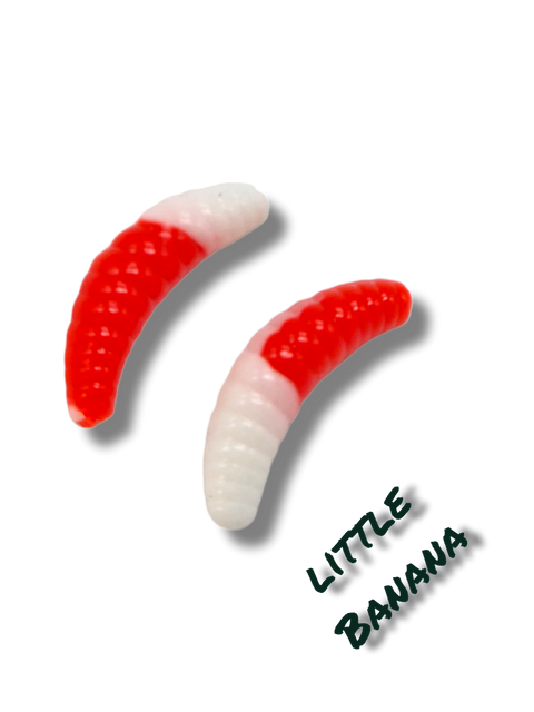 little Banana 25mm Rot/Weiß Fluo