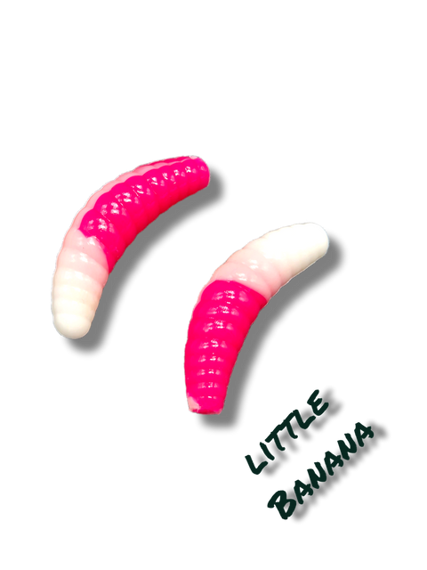 little Banana 25mm Pink/Weiß Fluo