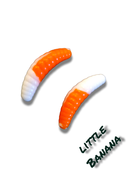 little Banana 25mm Orange/Weiß Fluo