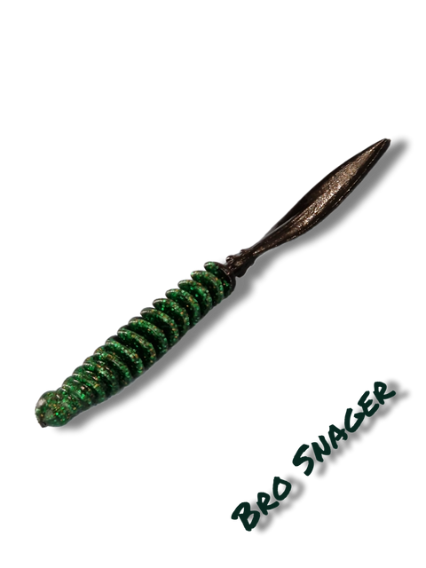 Trout Rocker Bro Snager Fishingman Dennis Edition 75mm Hulk/Schwarz