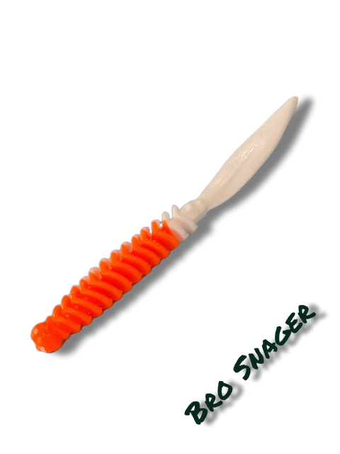 Trout Rocker Bro Snager 75mm Orange/Weiß