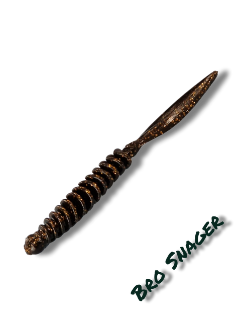 Trout Rocker Bro Snager Fishingman Dennis Edition 75mm Schwarz/Gold Glitzer