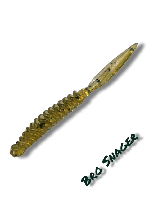 Trout Rocker Bro Snager 75mm  Bernstein mit Einschlüssen