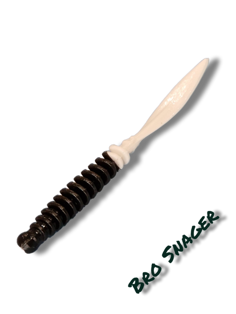 Trout Rocker Bro Snager 75mm Schwarz/Weiß