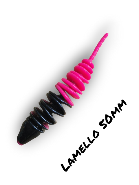 Trout Rocker Lamello 50mm Mix Schwarz/Pink