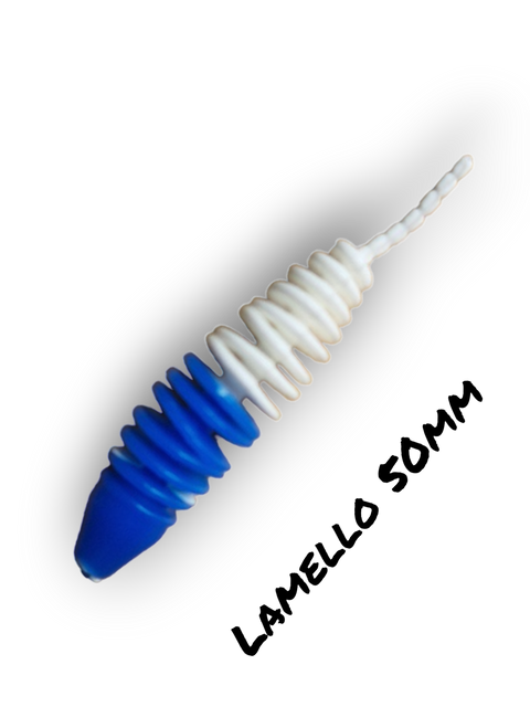 Trout Rocker Lamello 50mm Mix Blau/Weiß