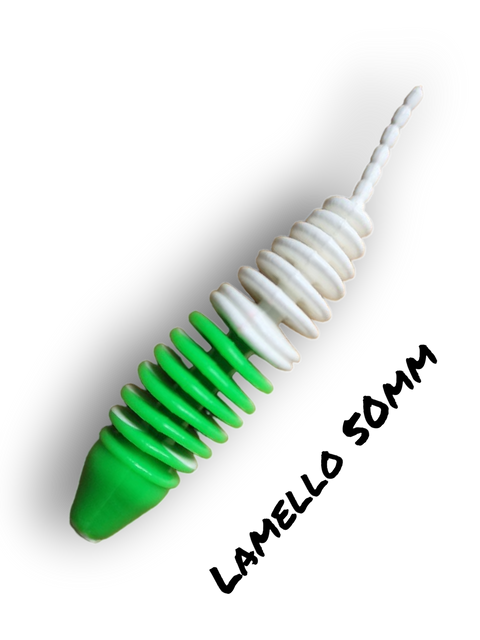 Trout Rocker Lamello 50mm Mix Grün/Weiß