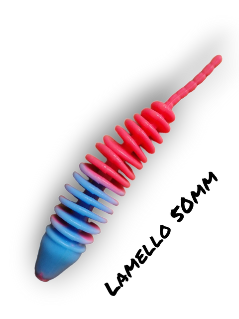 Trout Rocker Lamello 50mm Mix Babyblau/Bubblegum