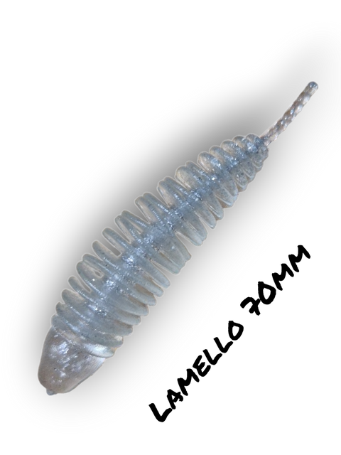 Trout Rocker Lamello 70mm Silber Glitzer