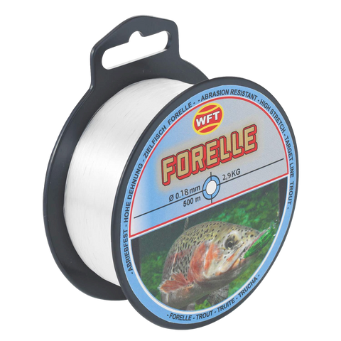 WFT Zielfisch Forelle 0,18mm 2,9kg 500m